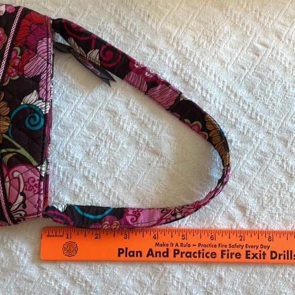 Vera Bradley Mod Pink and Brown Purse. Retired. Zipper Handbag - Picture 10 of 12